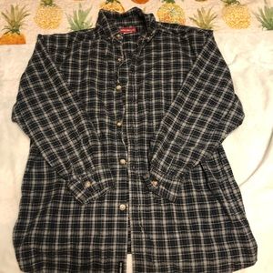 Gray Thrifted Flannel